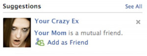 Problem: Inappropriate automated friend suggestions