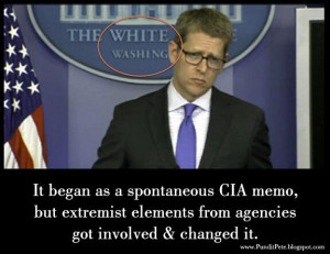Press Secretary Jay Carney Explains Benghazi Talking Points Memo