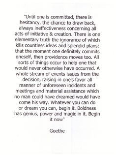 One of my favorite philosophers Johann Wolfgang von Goethe More