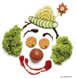 Funny Pictures-Vegetables-Creative-Refreshing-Joker Face-Images-Photos
