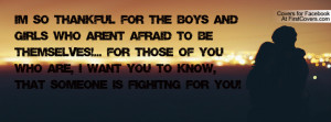 so thankful for the boys and girls who aren't afraid to be ...