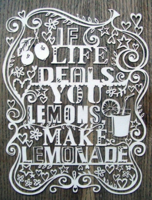 Lemon Lemonade Quote