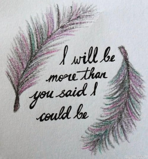 Don’t let yourself be intimidated by someone else’s expectations ...