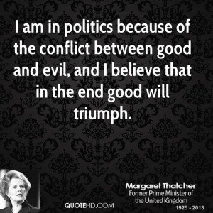 Margaret Thatcher Politics Quotes