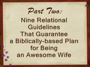 Christian Marriage Advice from Scripture – part 2