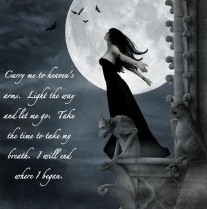 Displaying (19) Gallery Images For Gothic Love Quotes...