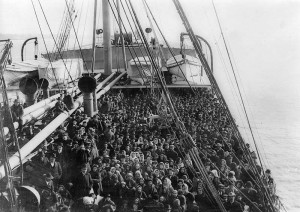 The S.S. Batavia carried 2,584 immigrants to Ellis Island on June 8 ...