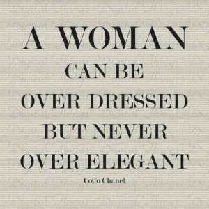 Coco #Chanel #Style #Elegant #Quote