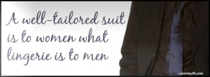 tailored suit Facebook Cover