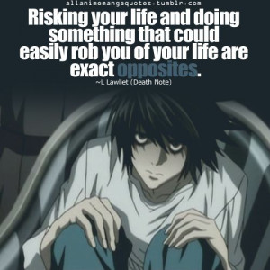 Quotes Deathnote, Death Note Quotes, Animal Death Note, L Deathnote ...