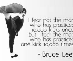 Bruce Lee Quotes About Fear