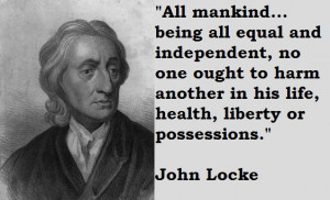 John Locke died October 28, 1704, in Oates, England.