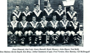 Wests 1962 Grand Final Team.