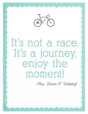 Enjoy the moment!