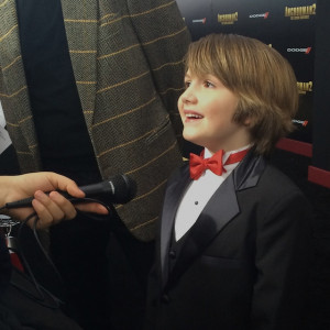 ... like a total champ. He plays Ron Burgundy's son Walter in the film
