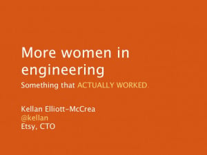More women in engineering: Something that ACTUALLY WORKED.