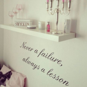 Hang a quote in your bedroom