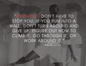 michael jordan, quotes, sayings, obstacles, life, inspiring