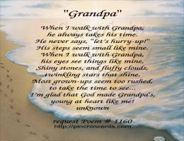 Showing Gallery For Losing A Grandfather Quotes