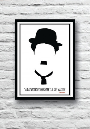 Charlie Chaplin poster, Charlie Chaplin art, Quote poster, Wall Art ...