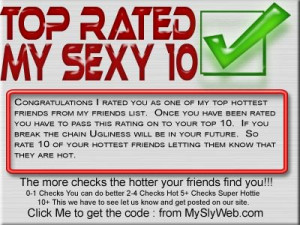 Sexy Top Rated Sexy Tag Code: