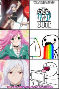 lol rosario vampire xd more animal quotes rosario vampire professoin ...
