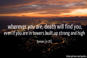 Islamic Quotes on Death Islam Quotes About Life Love Women Forgiveness ...