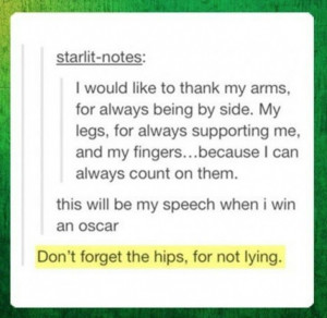 Dem hips don lie