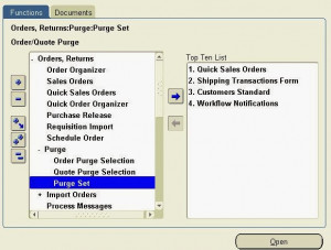 ... purge set name defined in step 1 step 3 click submit purge request id