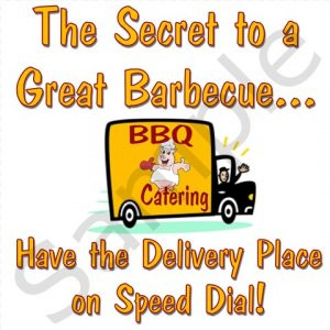 The Secret to a Great Barbecue BBQ Kitchen Apron with Pockets ...