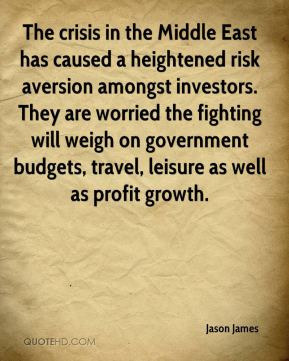 ... weigh on government budgets, travel, leisure as well as profit growth