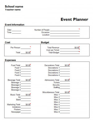 event planner