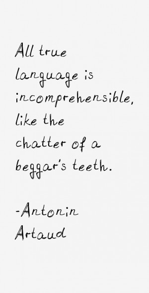Antonin Artaud Quotes amp Sayings