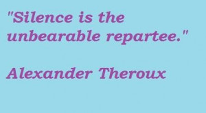 Alexander theroux famous quotes 6