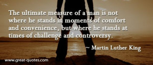 ... . - Martin Luther King | Two Million Famous Quotes & Authors