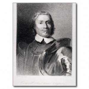 Oliver Cromwell , Lord Protector of England Postcard