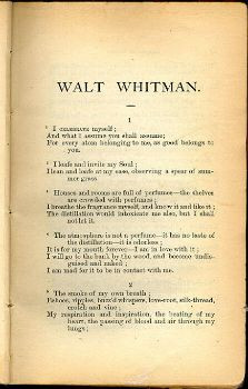 Song of Myself Walt Whitman Leaves of Grass American Icons Studio 360
