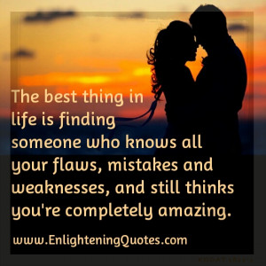 The Best thing in Life