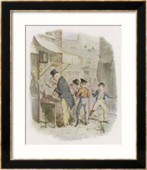 The Artful Dodger Teaches Oliver Twist to Pickpocket from the Rich ...