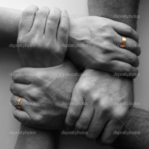 Strength and unity - Stock Image