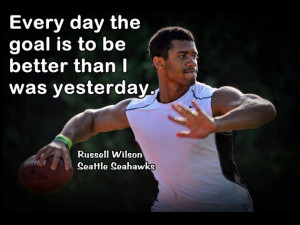 Russell Wilson Poster Seattle Seahawks Photo Quote 12th Man Fan Wall ...