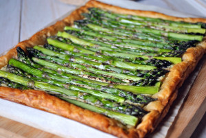 Blog // ASPARAGUS TART WITH RICOTTA AND BASIL RECIPE