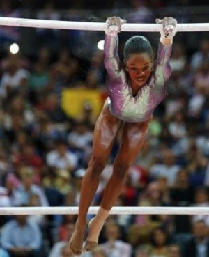 Gabby Douglas fails to repeat magic on bars but remains the darling of ...