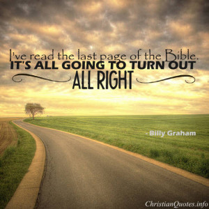 Billy Graham Quote - 