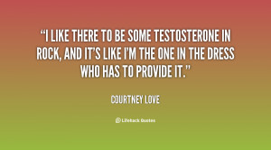 In rock stardom there's an absolute economic upside to self ...