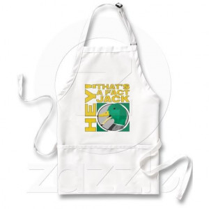 Hey That's A Fact Jack Funny Quotes Apron
