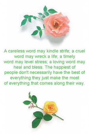 Some beautiful quotes - Treasure every moment