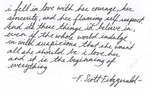 Scott Fitzgerald Quotes For