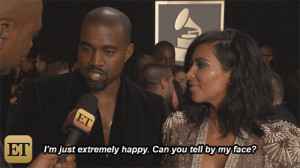 Kanye West Grammys Happy