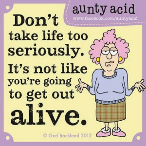 Nine Aunty Acid Cartoons